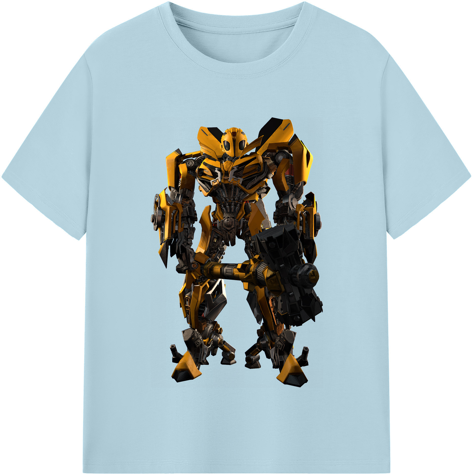 （画像用） Transformers トランスフォーマー 綿100％半袖Tシャツ（フロントプリント）